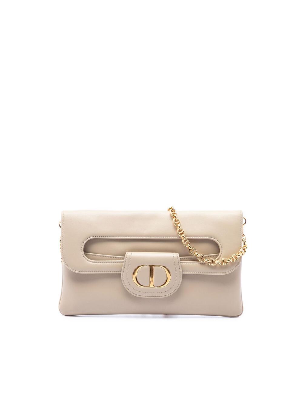 Dior Medium Calfskin Double Chain Bag #350313D12B